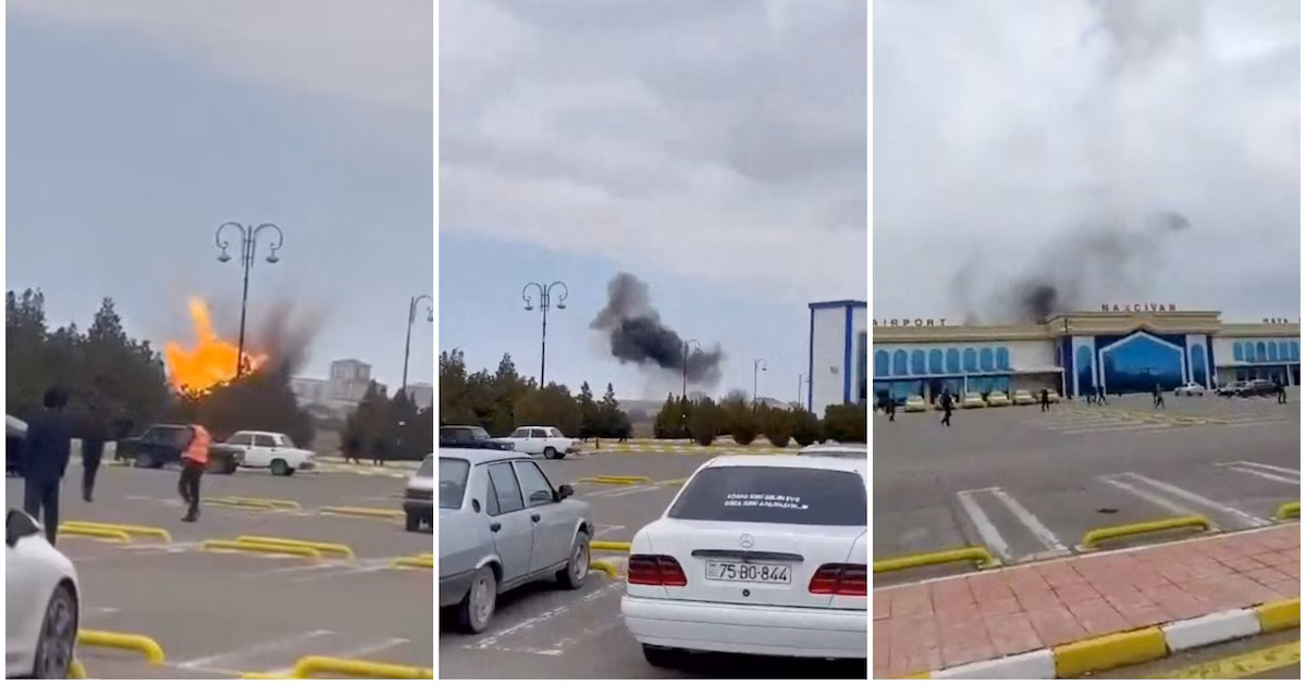 Drones iraníes atacaron aeropuerto y escuela en Najicheván: repudio internacional y tensión geopolítica