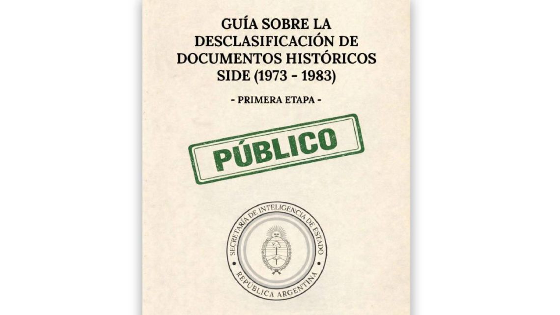La SIDE desclasifica archivos de la dictadura: cuáles documentos ya pueden consultarse