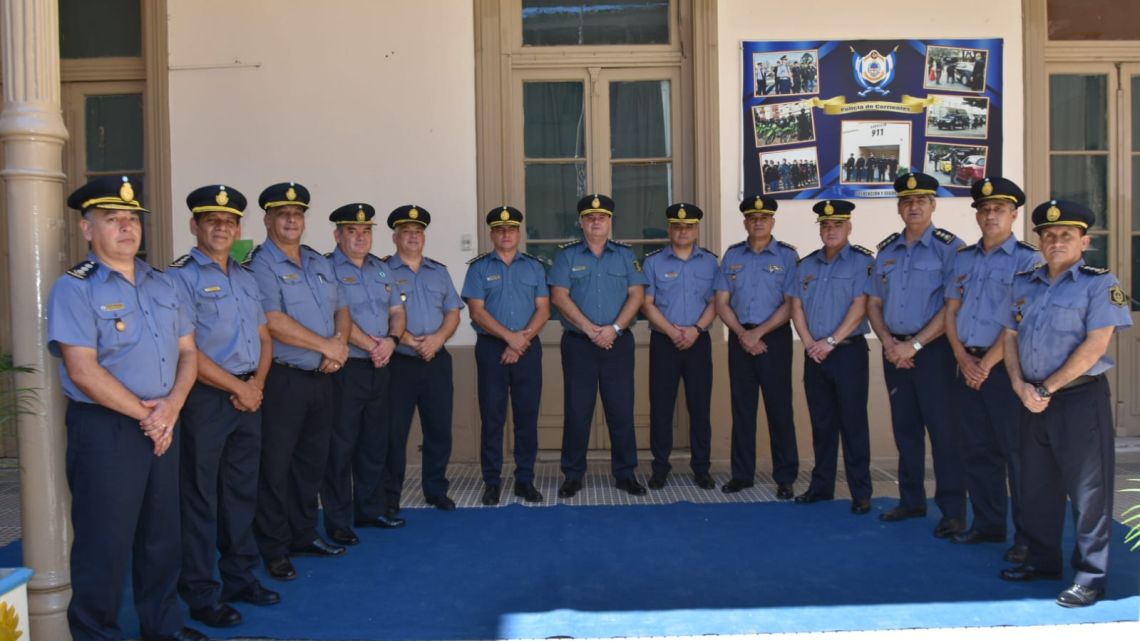 Relevo en la cúpula policial de Corrientes: nombres y perfiles de los nuevos directores generales