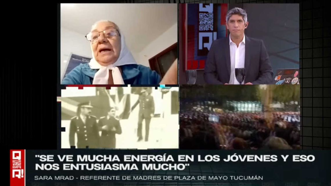 Sara Mrad: “Las nuevas generaciones son clave” en QR! sobre la lucha de las Madres de Plaza de Mayo