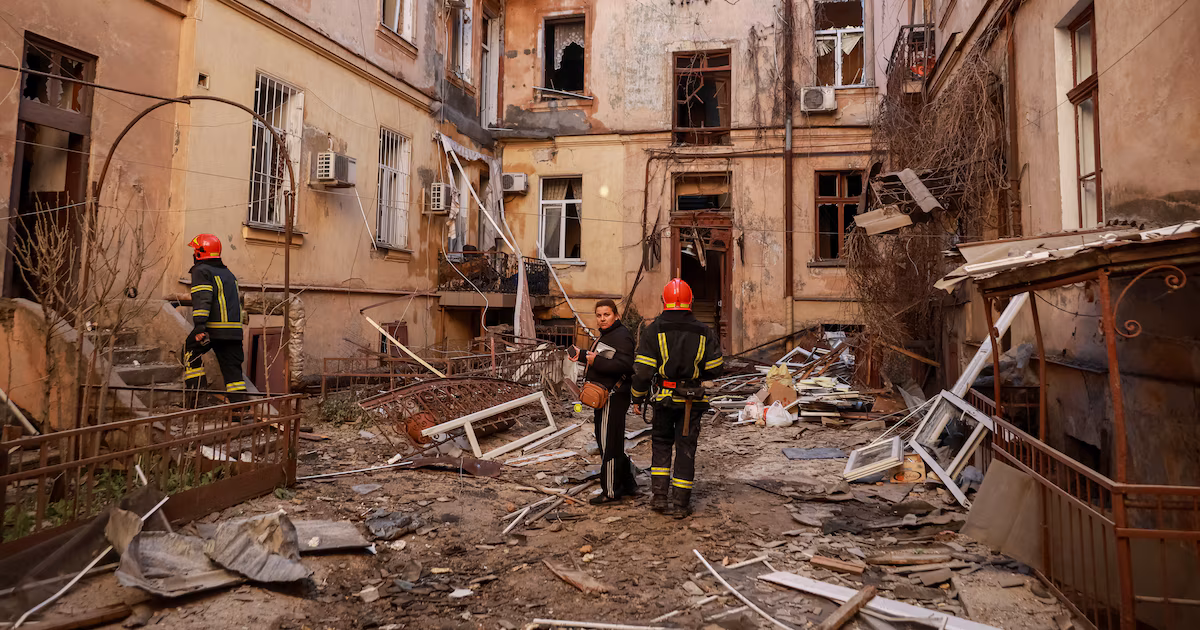 Un nuevo ataque con 94 drones rusos dejó al menos 14 heridos en Odesa