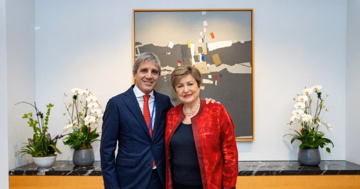 Caputo celebró el nuevo acuerdo con el FMI: “Es un paso muy importante en la consolidación de la estabilidad”