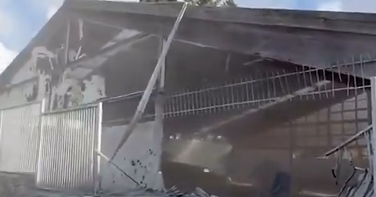 Un misil lanzado por el grupo terrorista Hezbollah dañó instalaciones deportivas de la ciudad israelí de Nahariya