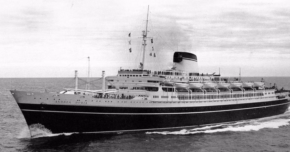 De símbolo del Renacimiento italiano a tragedia en el Atlántico: el Andrea Doria y la noche que cambió la historia naval