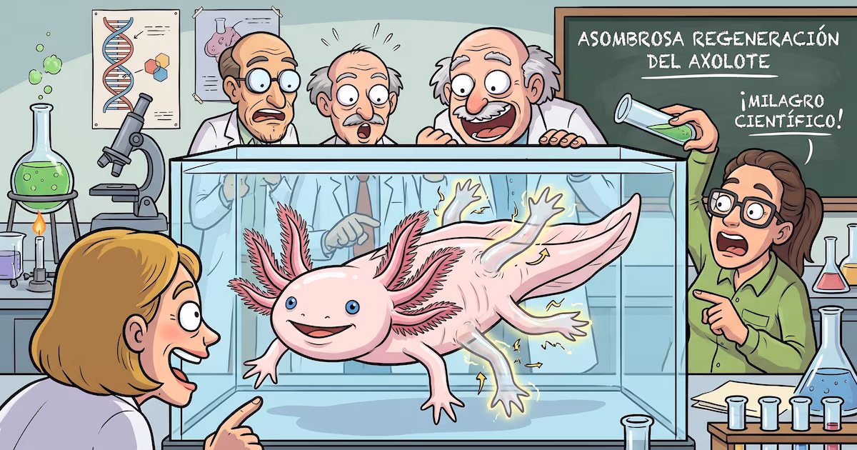 Por qué el axolote fascina a científicos y defensores del ambiente