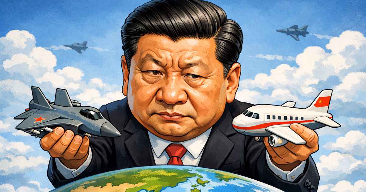 La nueva estrategia del régimen chino: el bloqueo aéreo a sus enemigos