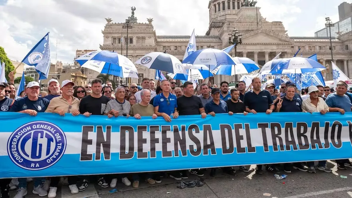 La CGT se moviliza este jueves a Plaza de Mayo