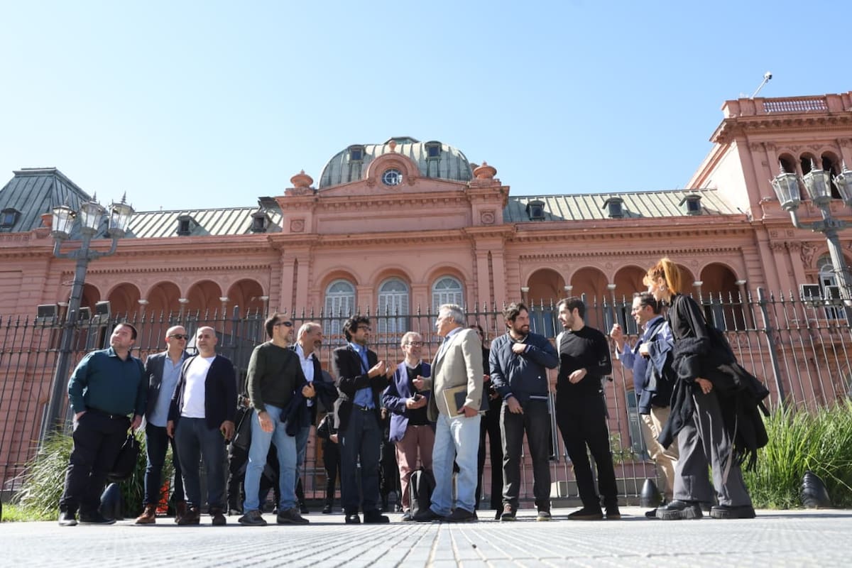 Pese al repudio. La Casa Rosada mantuvo el cierre de la sala de prensa y Milei escaló su ofensiva contra periodistas