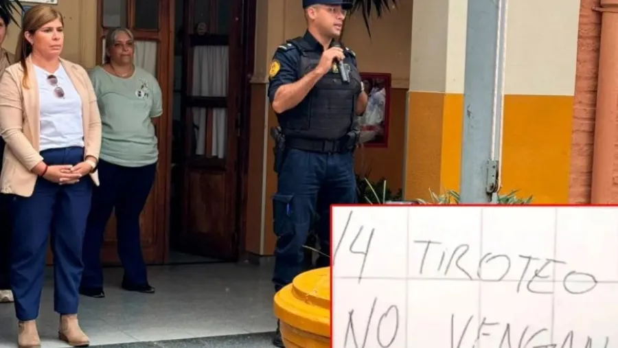 Evacuaron una escuela de Concordia por amenaza de tiroteo