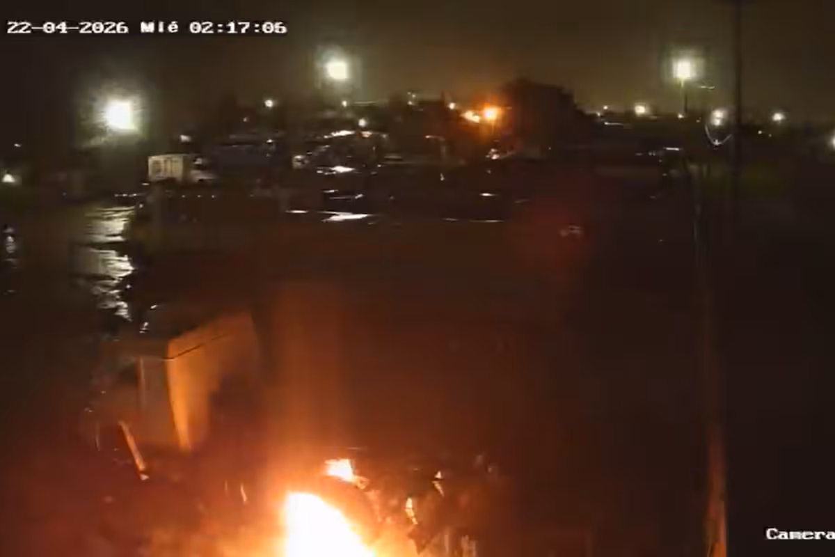 Tensión por un ataque: incendiaron un camión y apuntan a una interna gremial