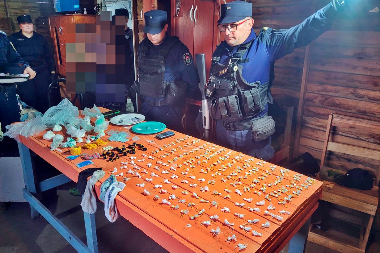 Hubo tres detenidos tras operativo en el que secuestraron casi un kilo de cocaína en Concordia – Noticias