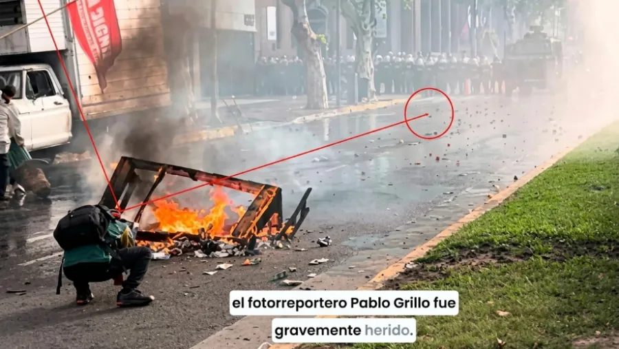 Pidieron juicio oral para el gendarme acusado de disparar contra el fotorreportero Pablo Grillo