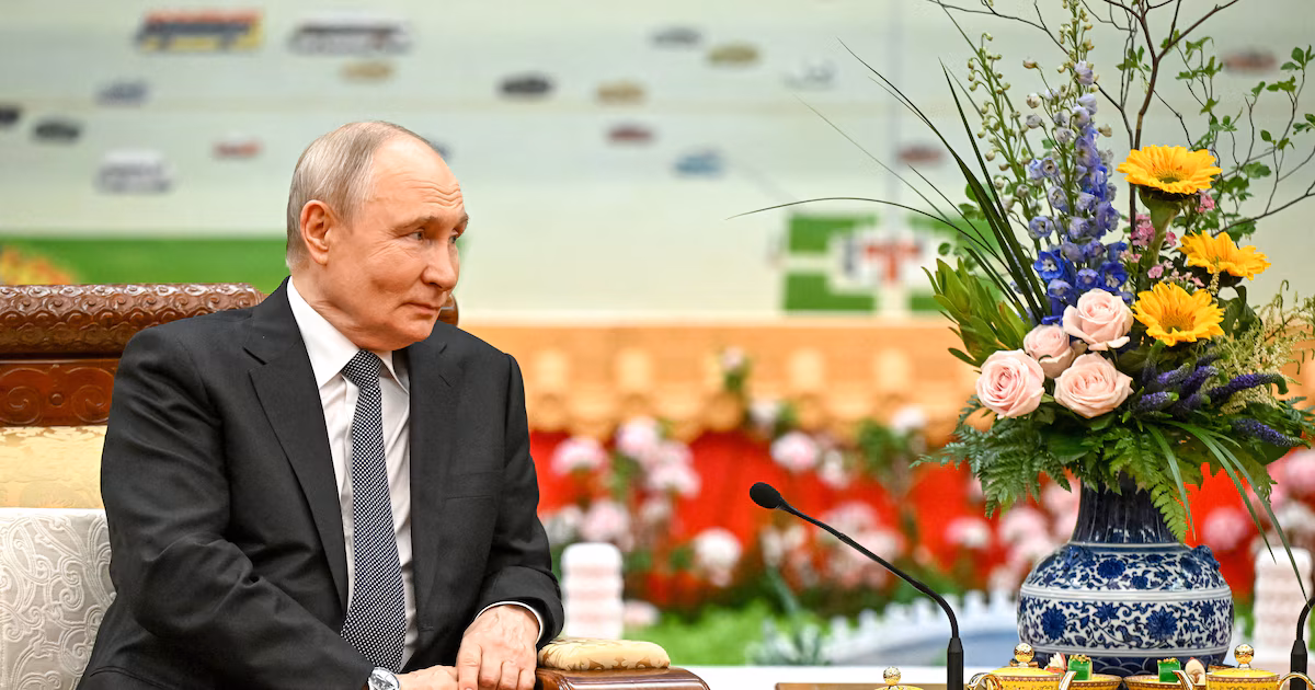 No hubo banquete: Xi Jinping despidió a Putin de Beijing con una taza de té chino