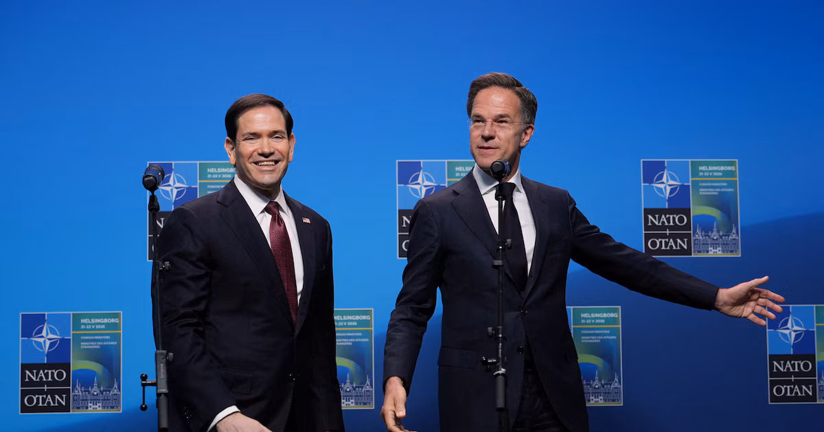 Marco Rubio se reunió con el secretario general de la OTAN para tratar los gastos en defensa y la guerra en Irán