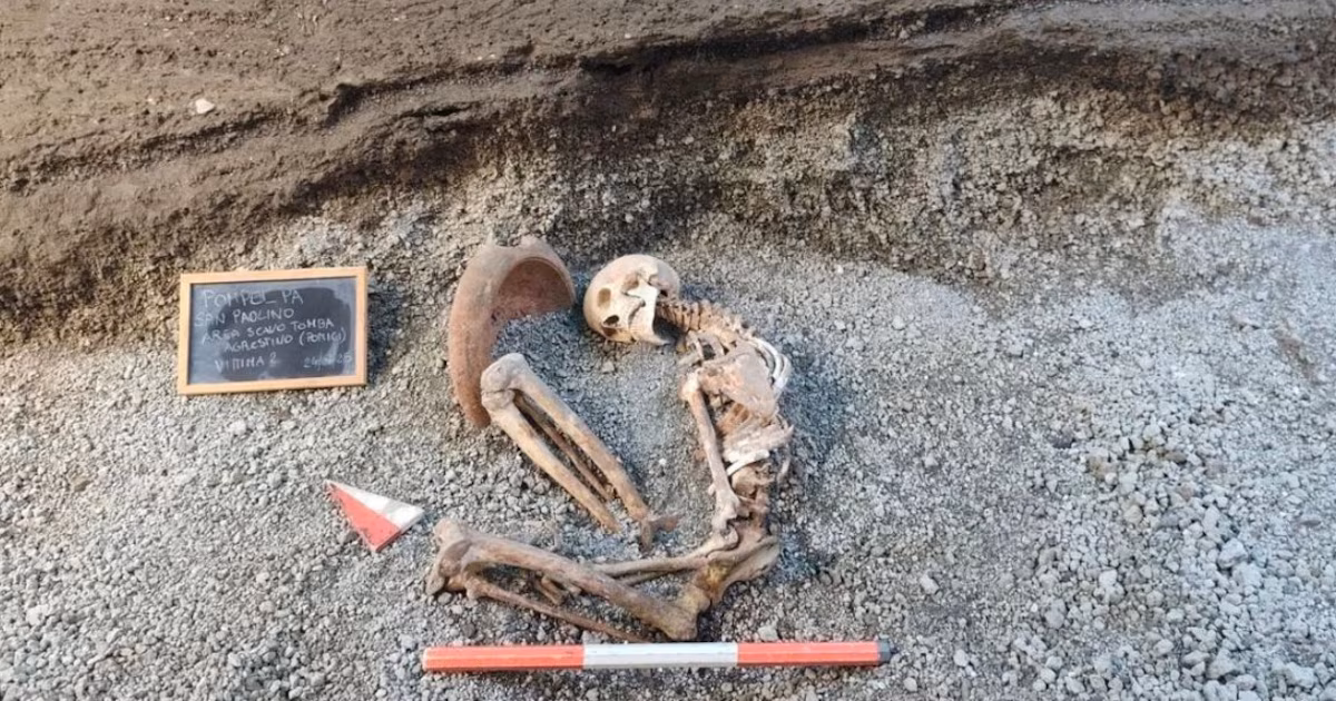 A más de 1.900 años de distancia, la IA reconstruyó el rostro de una víctima de Pompeya