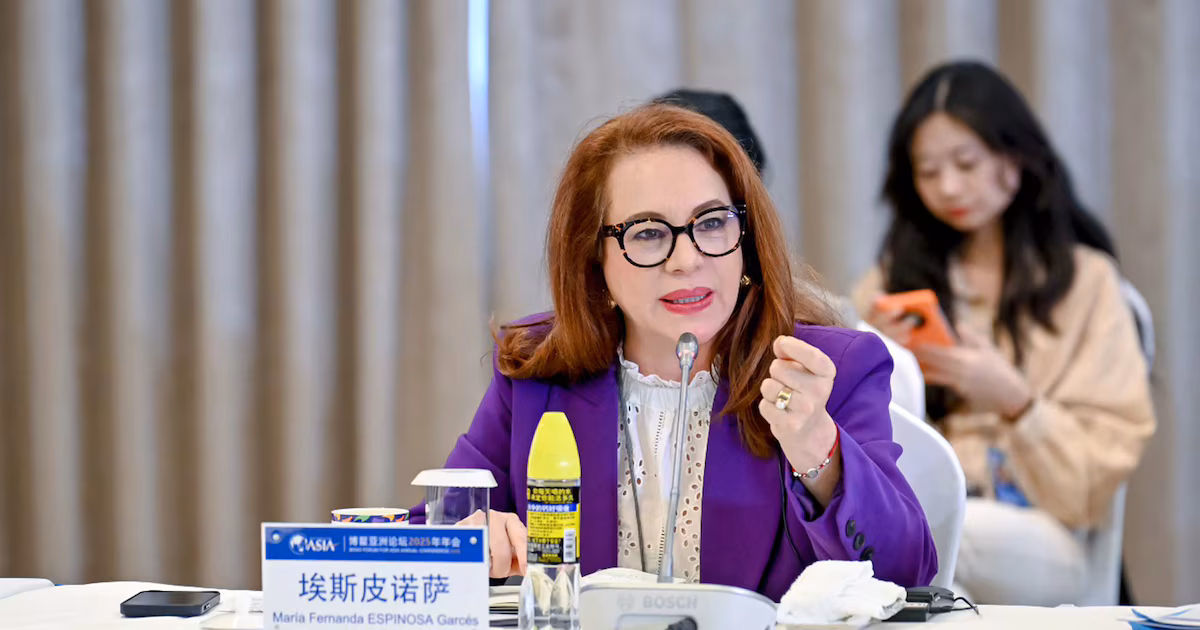 Antigua y Barbuda postuló a la ecuatoriana María ‌Fernanda Espinosa, ex ministra de Correa, para la ONU