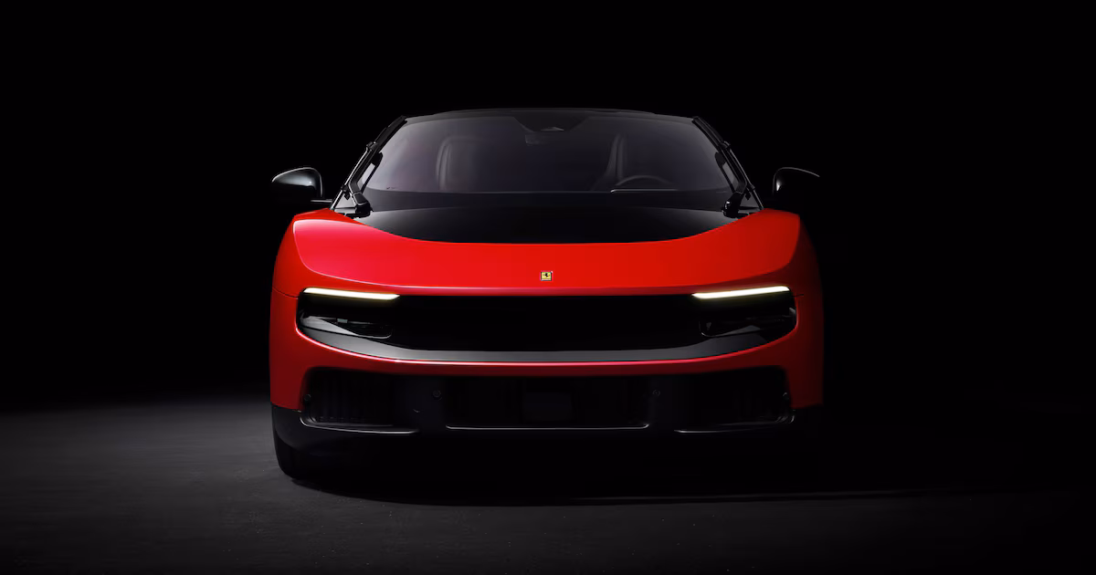 Polémica por el lanzamiento de la Ferrari Luce, el primer modelo 100% eléctrico de la célebre marca italiana