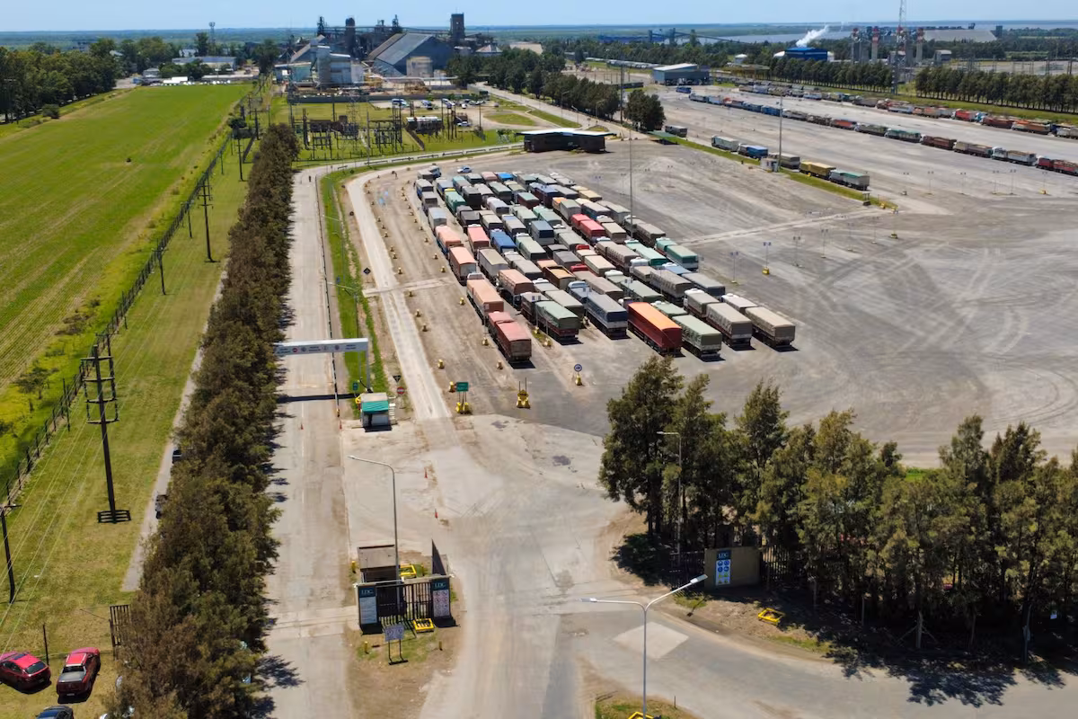 Comenzó un sorpresivo paro en el principal polo agroexportador del país