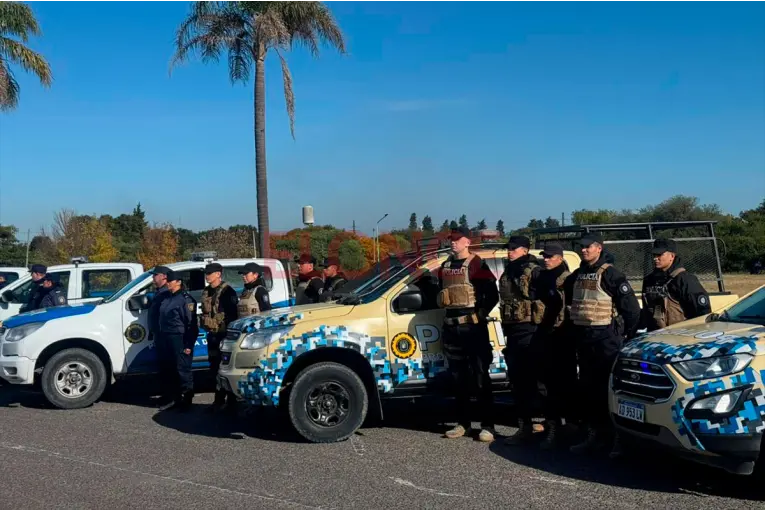 Despliegue policial en Bajada Grande y barrio Cáritas tras reiteradas balaceras en la zona