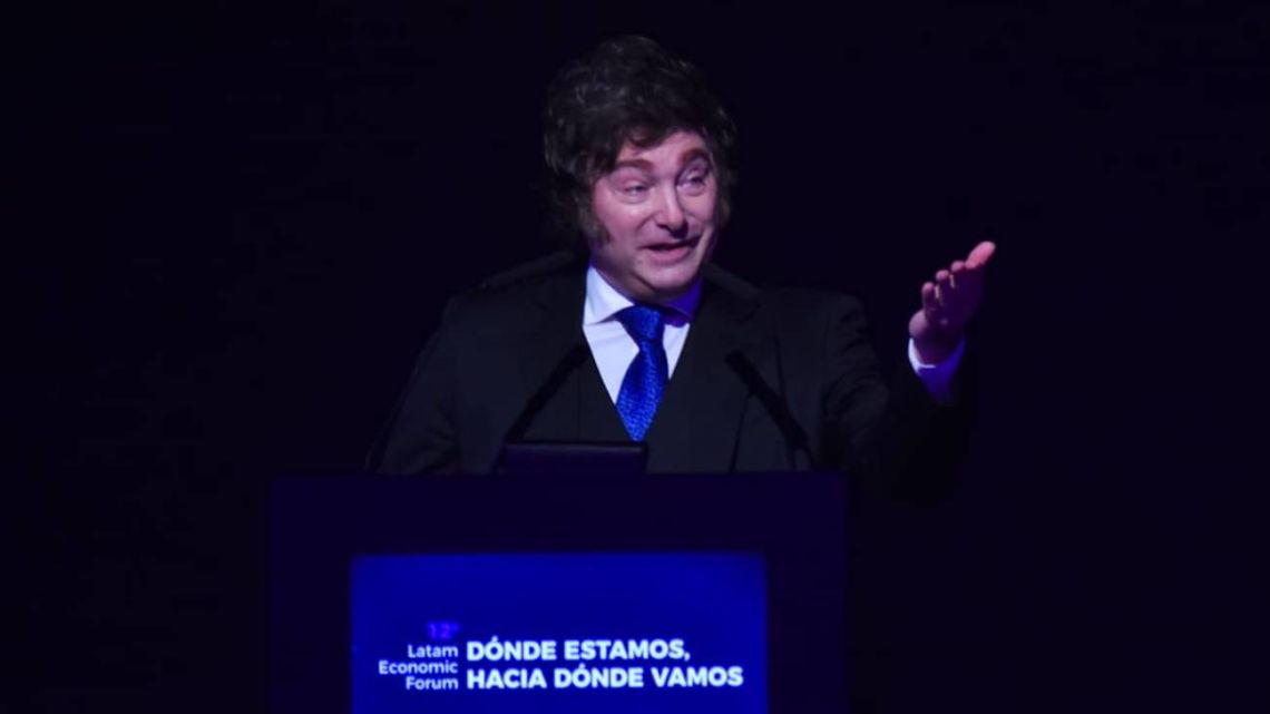 Milei redobló sus ataques a la política y defendió el rumbo económico en el Latam Economic Forum