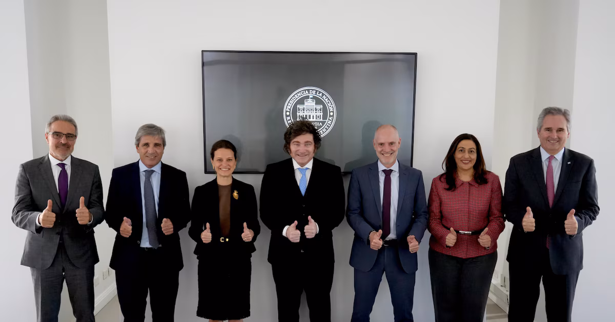 Milei recibió en Olivos a las autoridades del Banco Mundial tras la concesión de la garantía por USD 2.000 millones