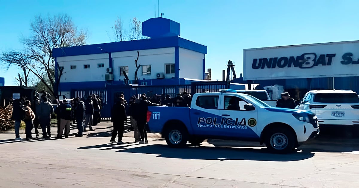 Crisis en una fábrica de baterías
