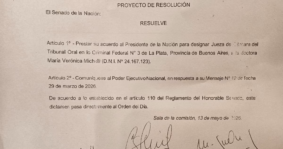Senadores aliados al oficialismo apoyaron el pliego de la jueza que el Gobierno pidió retirar