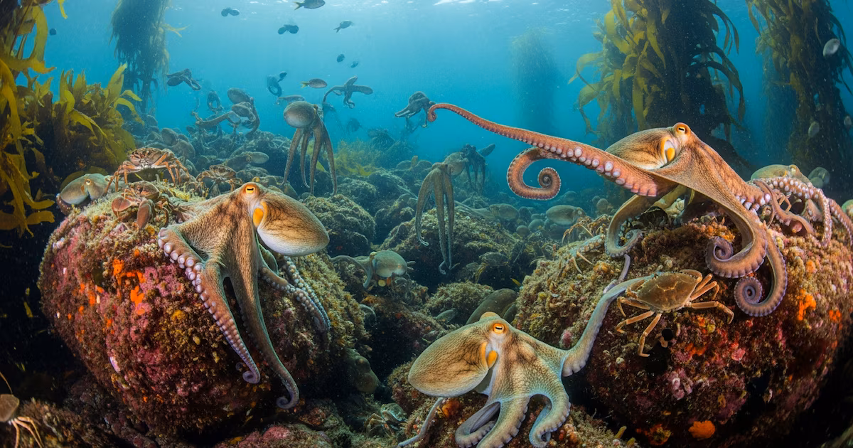 La población de pulpos alcanza cifras récord en Gran Bretaña y amenaza la biodiversidad localEl investigador Bryce Stewart, de la Asociación de Biología Marina, confirmó que la expansión de Octopus vulgaris desde Devon hasta Escocia es la mayor registrada en aguas británicas, con capturas que crecieron un 7.700% en 2025 y pérdidas severas para los pescadores de mariscos