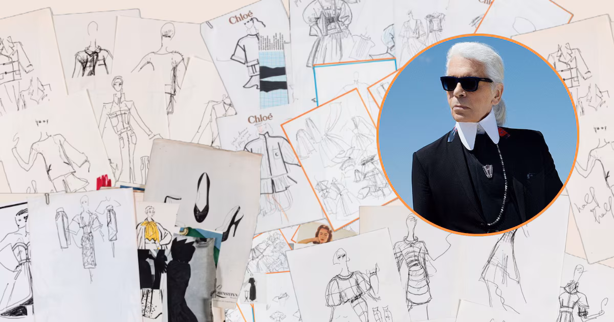 Tras superar los USD 18 millones en ventas anteriores, mil bocetos secretos de Karl Lagerfeld llegan a subastaSus trazos inéditos, conservados hasta su muerte en 2019, revelan por primera vez cómo desarrollaba el color, la textura y la silueta de sus diseños. Cómo será la nueva venta de Sotheby’s, que no tendrá precio mínimo