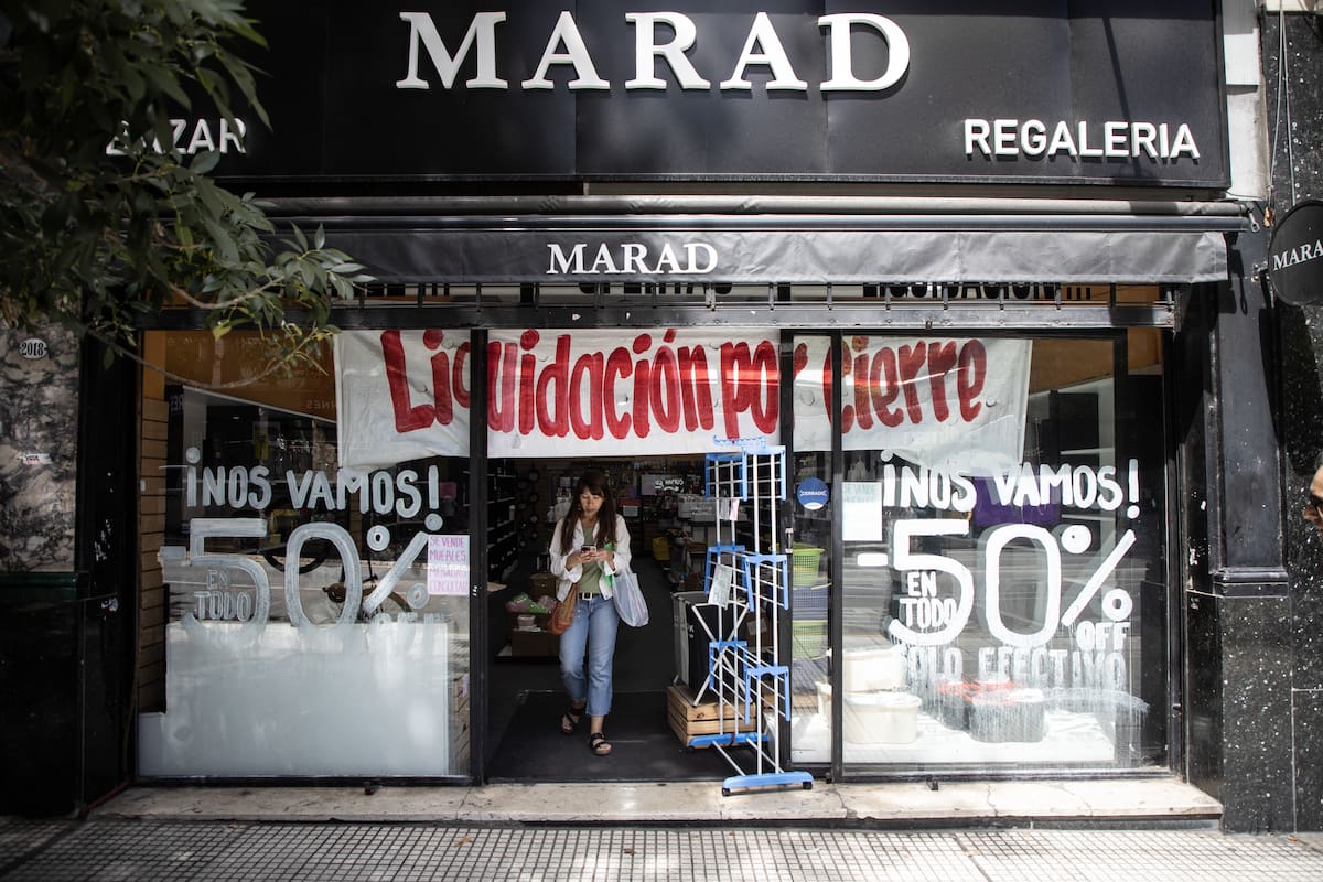 Cerraron 26.448 empresas en el país desde noviembre de 2023 hasta la actualidad