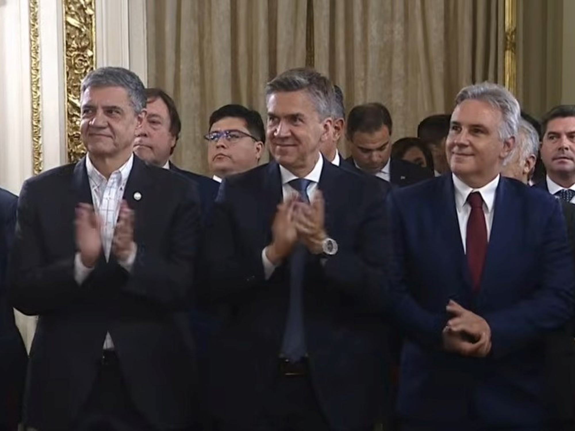 Uno por uno: quiénes son los gobernadores que asistieron a la jura de Diego Santilli y cómo es su vínculo con la Casa Rosada
