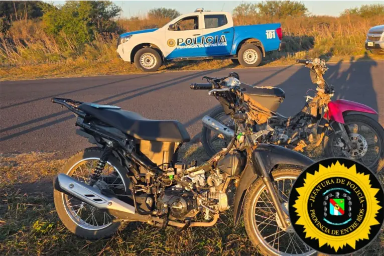 Picadas de motos: secuestraron rodados robados y demoraron a cuatro jóvenes