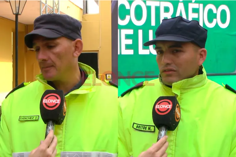 “Es droga que no saldrá a la calle”, valoraron policías reconocidos por el cargamento secuestrado