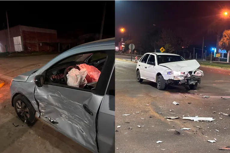 Importantes daños materiales fue el saldo de un violento choque en Concordia