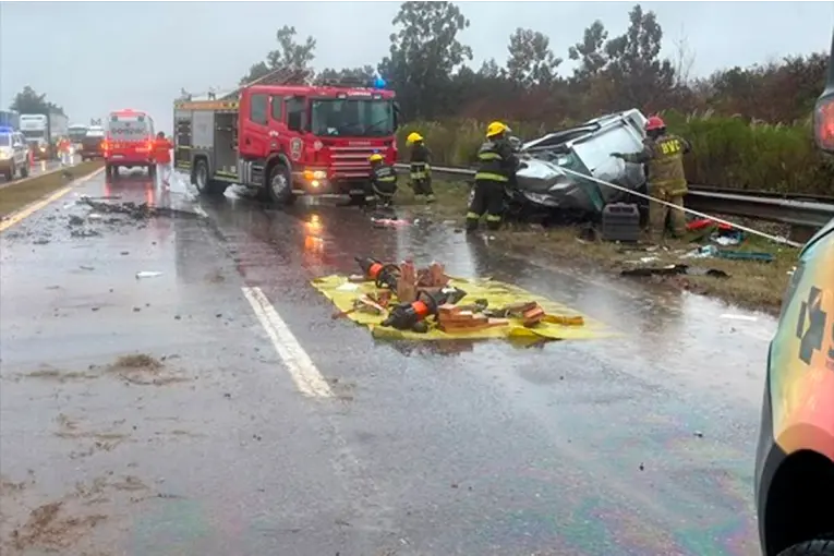 Regresaban de una despedida familiar y murieron: quiénes eran las cuatro víctimas del choque en Ruta 12