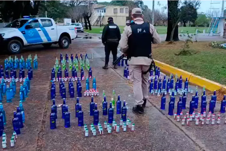 Prefectura frustró contrabando de jarabe y bebidas alcohólicas en el río Uruguay por más de $6,4 millones