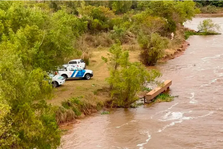 Encontraron con vida al paranaense que era buscado tras abandonar su auto en la Ruta 168