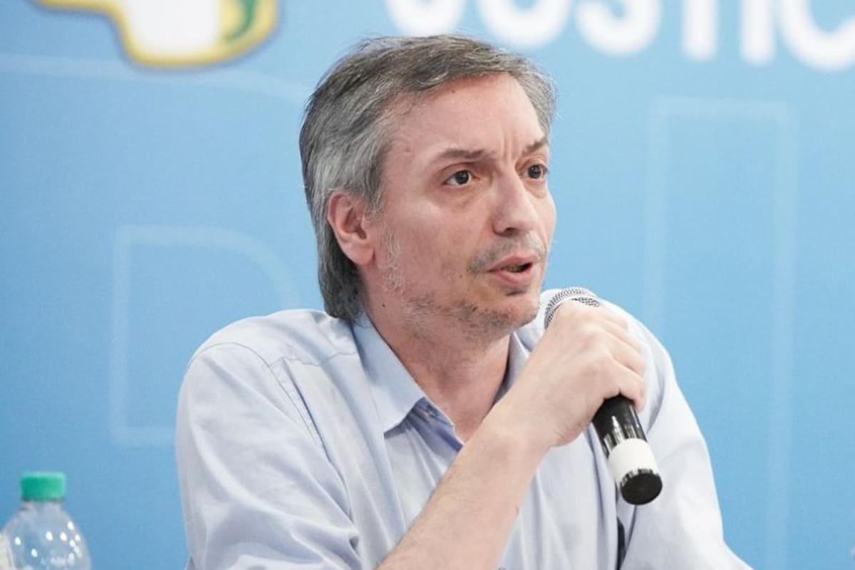 Acto del PJ. Máximo Kirchner, sobre el escándalo de Adorni: “No pueden decir qué están haciendo sin tartamudear”