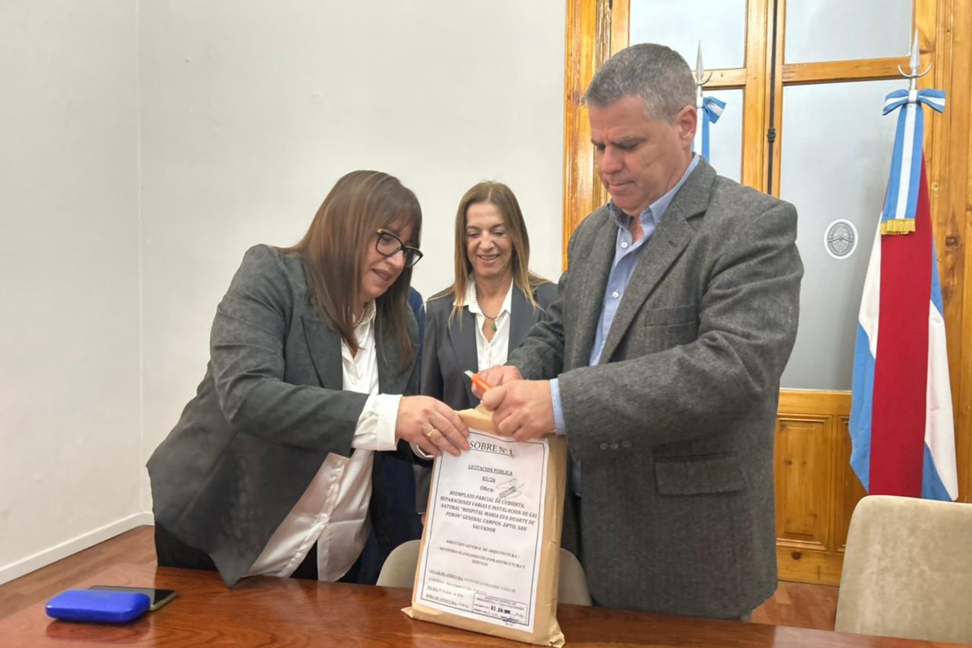 Cinco oferentes se presentaron para realizar obras en el hospital de General Campos