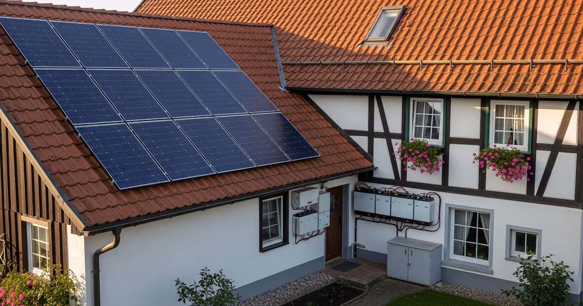 Paneles solares enchufables y baterías modifican el consumo energético en los hogares de AlemaniaMiles de familias avanzan hacia la independencia energética al instalar sistemas solares enchufables y almacenamiento en sus hogares, una tendencia que redefine el consumo eléctrico y marca récords en eficiencia y sostenibilidad. Según expertos estos sistemas podrían cubrir hasta el 2% de la demanda eléctrica en 2045