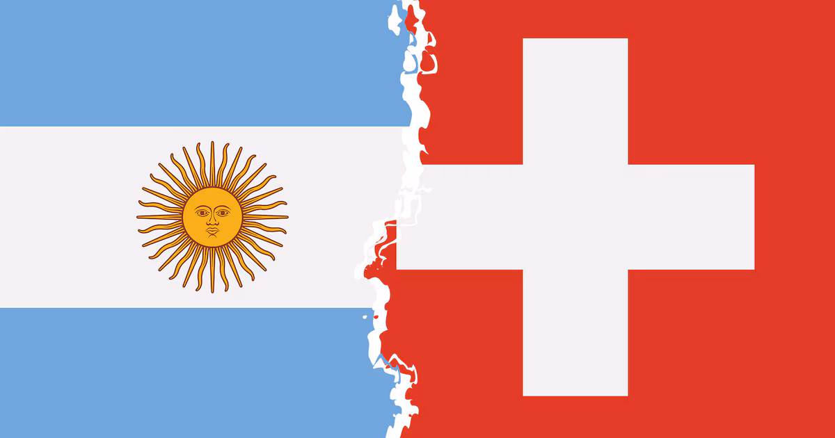 Argentina vs Suiza: por qué se trata de una relación económica “de oro”