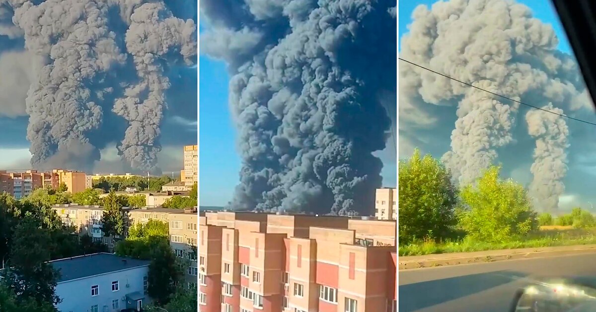 Ucrania intensifica su respuesta militar contra Rusia: bombardeó un depósito de petróleo y un centro de distribución cerca de MoscúEl presidente ucraniano, Volodimir Zelensky, informó que las fuerzas de su país llevaron a cabo ataques de largo alcance contra tres áreas dentro del territorio ruso