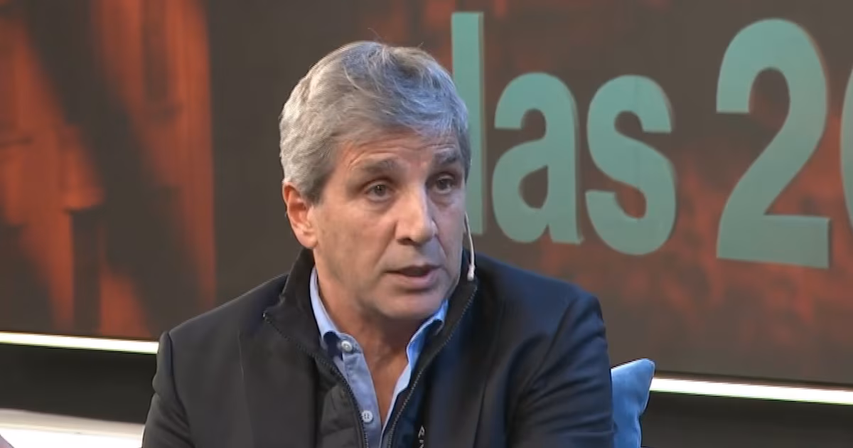 Luis Caputo: “Si se milita atraso cambiario en $1.400, no se puede militar preocupación en $1.500″