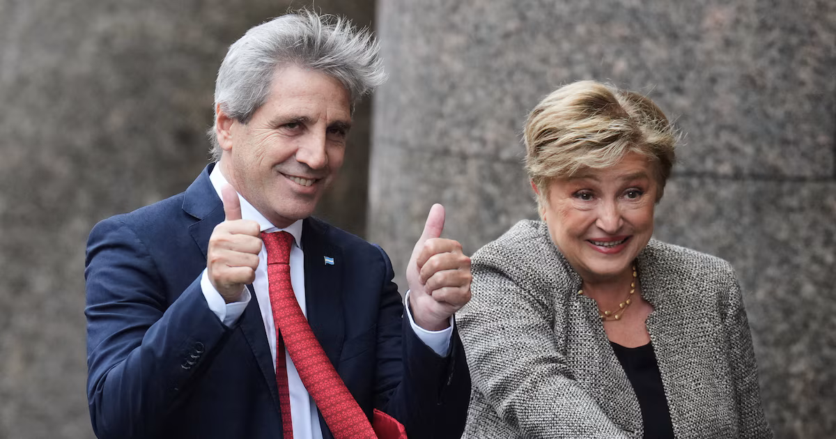 Viaje al centro de Vaca Muerta: Georgieva visitará un pozo clave con Caputo y se reunirá con el presidente de YPF
