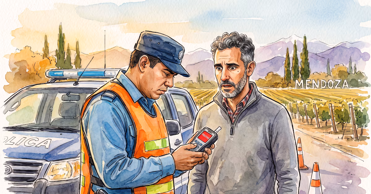 Encontraron alcoholizado a un funcionario de Mendoza durante un control vial: renunció a su cargo
