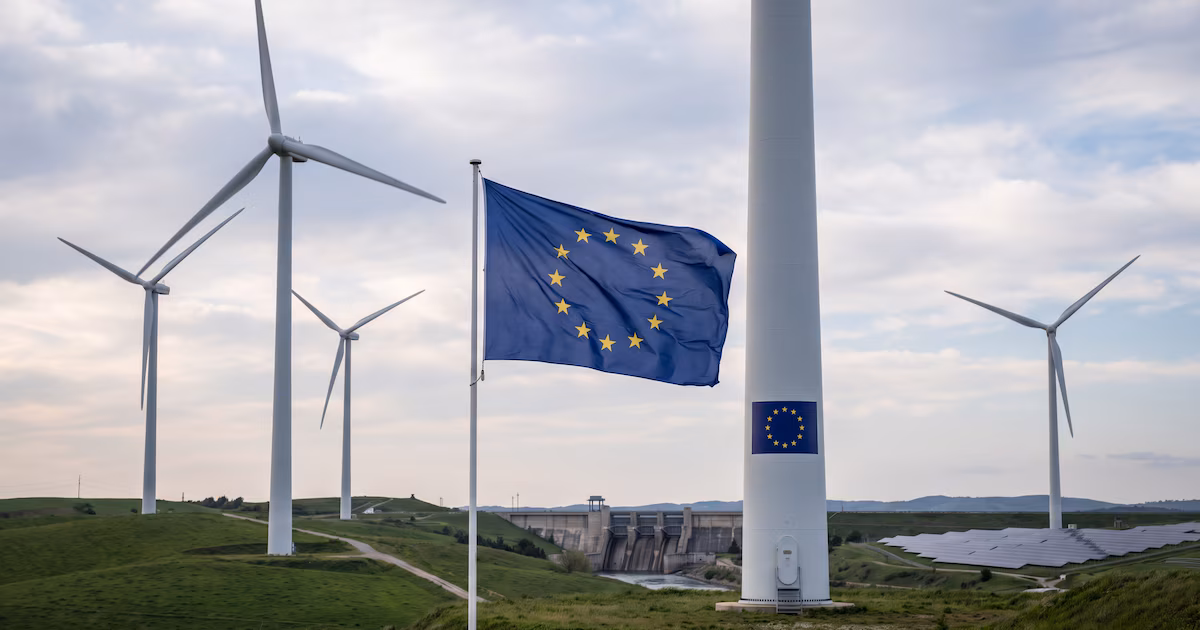 La Unión Europea genera más del 45% de su electricidad con renovables, el nivel más alto registrado en su historiaEl dato corresponde al primer trimestre de 2026 y supera en más de dos puntos porcentuales el registro del mismo periodo del año anterior, según la oficina de estadísticas europea Eurostat