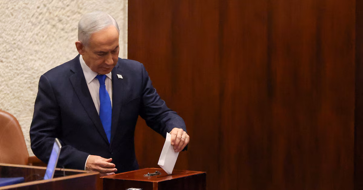 Israel celebrará elecciones generales el 27 de octubre en una votación decisiva para el futuro político de NetanyahuLos comicios serán los primeros desde el ataque de Hamas del 7 de octubre de 2023 y se celebrarán tras la conclusión del mandato completo del actual Parlamento