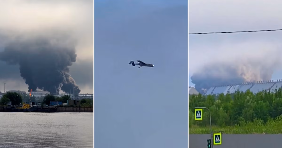 Ucrania volvió a golpear el corazón industrial de Rusia: bombardeó una terminal petrolera en San PetersburgoEl Estado Mayor General afirmó que los ataques de largo alcance han eliminado cerca del 43% de la capacidad de refinación de crudo rusa, en el marco de la estrategia para debilitar la maquinaria bélica del Kremlin
