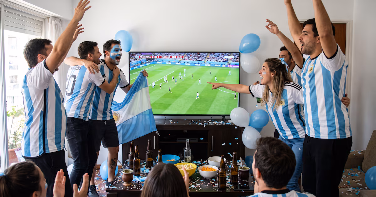 Se repitió la “W” en el consumo de energía eléctrica durante el partido entre Argentina e Inglaterra