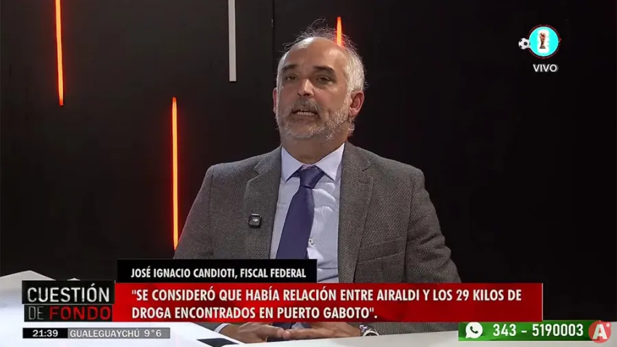Fiscal Federal José Ignacio Candioti: “La respuesta al narcotráfico también tiene que ser coordinada”